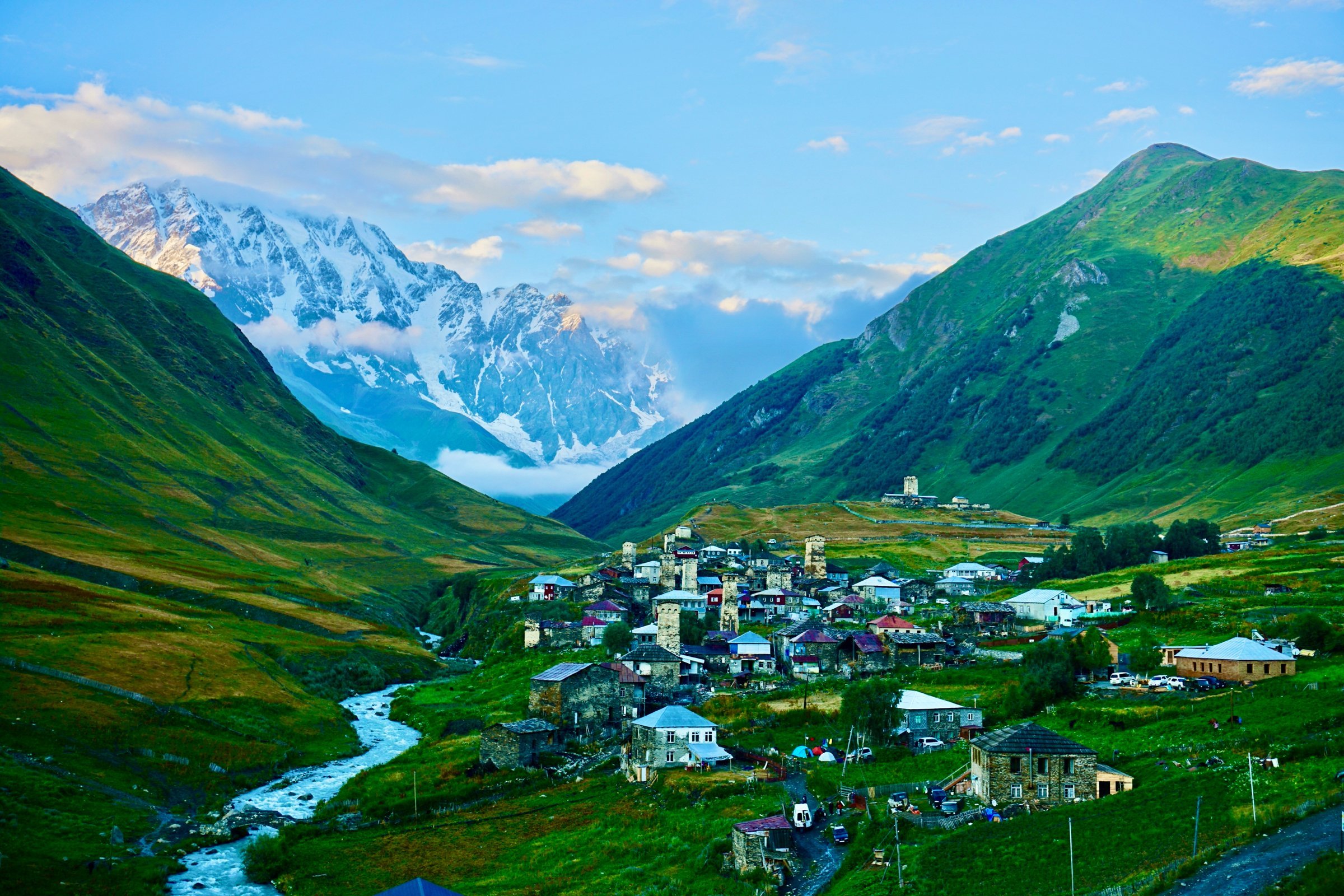 Mountain landscape in Georgia