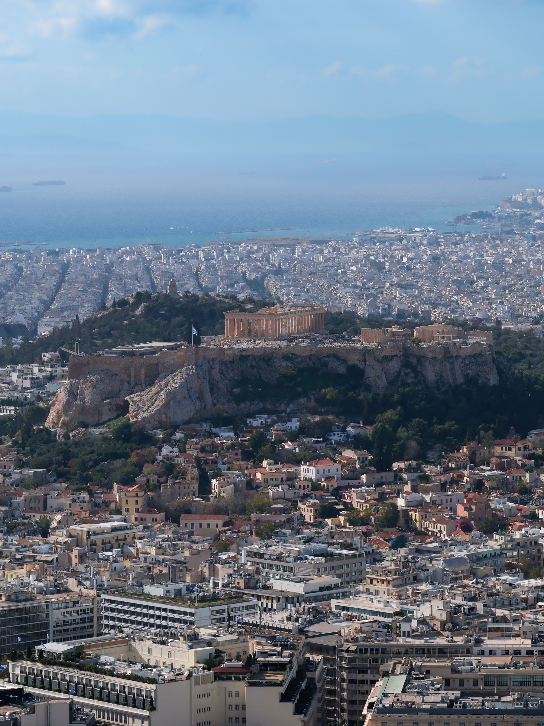 Athens cityscape and Acropolis in Greece