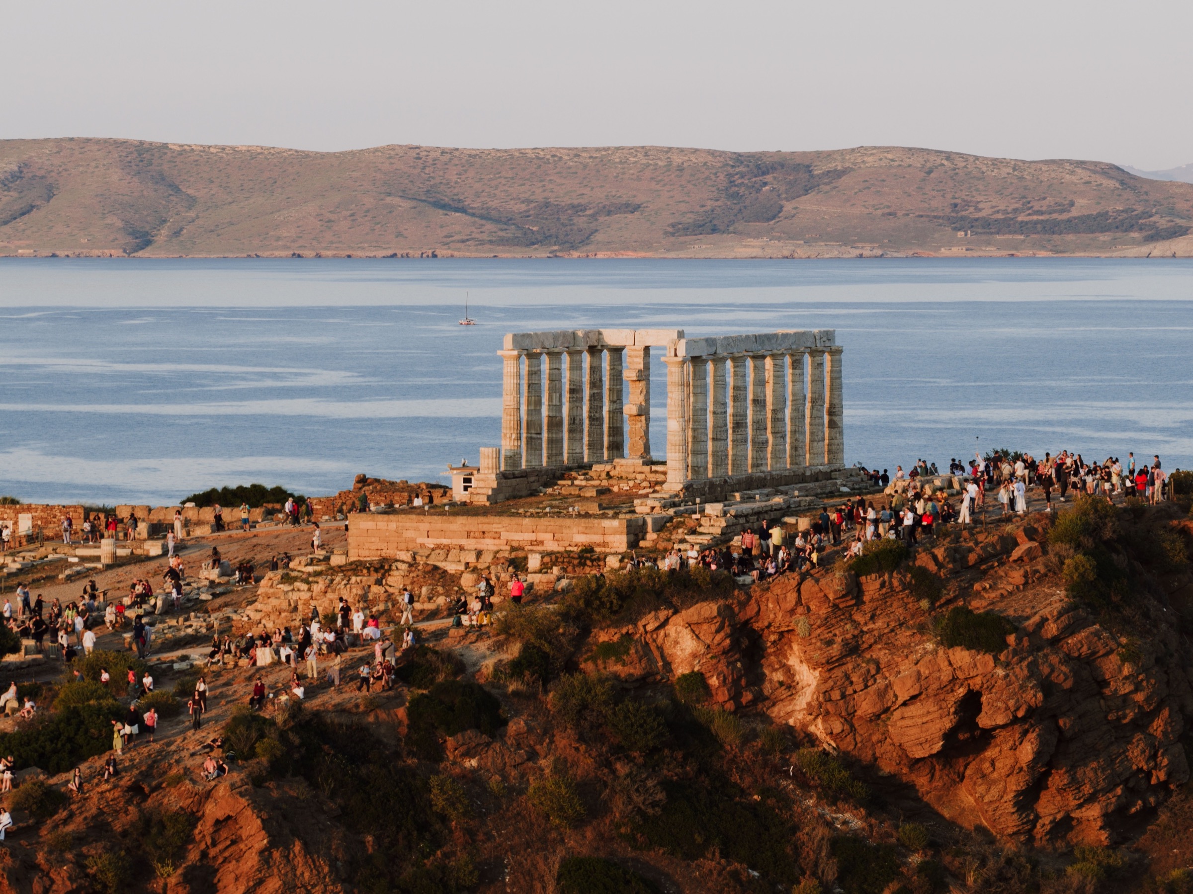 Temple of Poseidon at Cape Sounion, Greece
